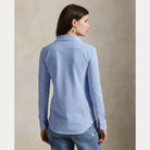 Slim Fit Knit Cotton Oxford Shirt - BoUvy