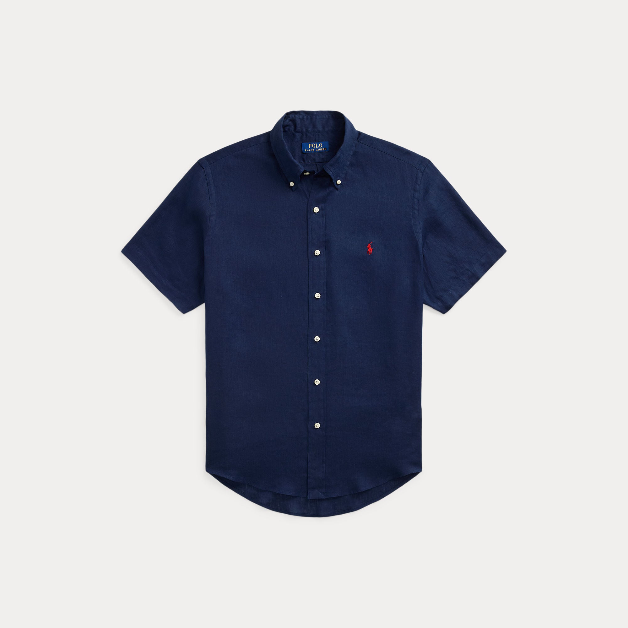 Short-Sleeve Linen Shirt - BoUvy