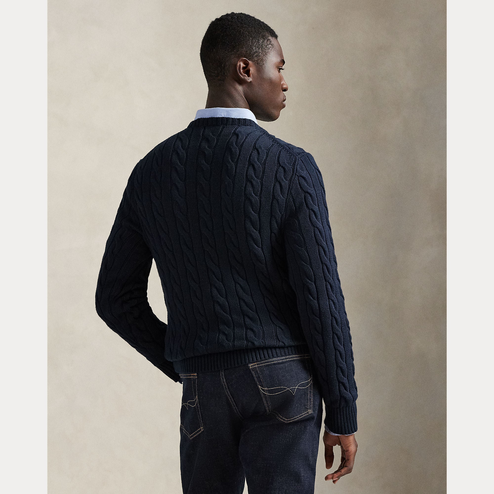 Cable-Knit Cotton Sweater - BoUvy