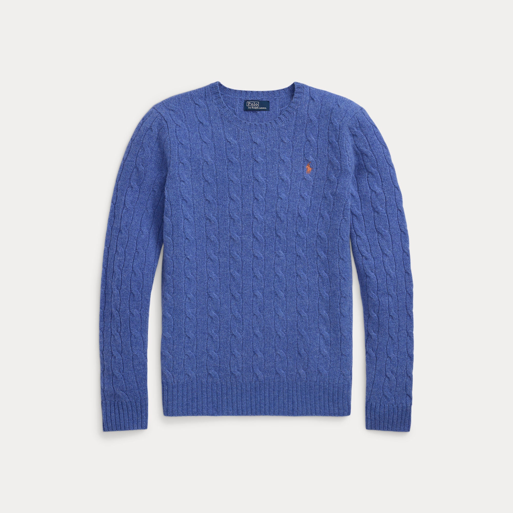 CABLE KNIT WOOL CASHMERE SWEATER BoUvy
