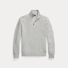 Mesh-Knit Cotton Quarter-Zip Sweater - BoUvy