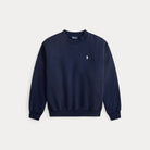 Oversize Back-Logo Fleece Crewneck - BoUvy
