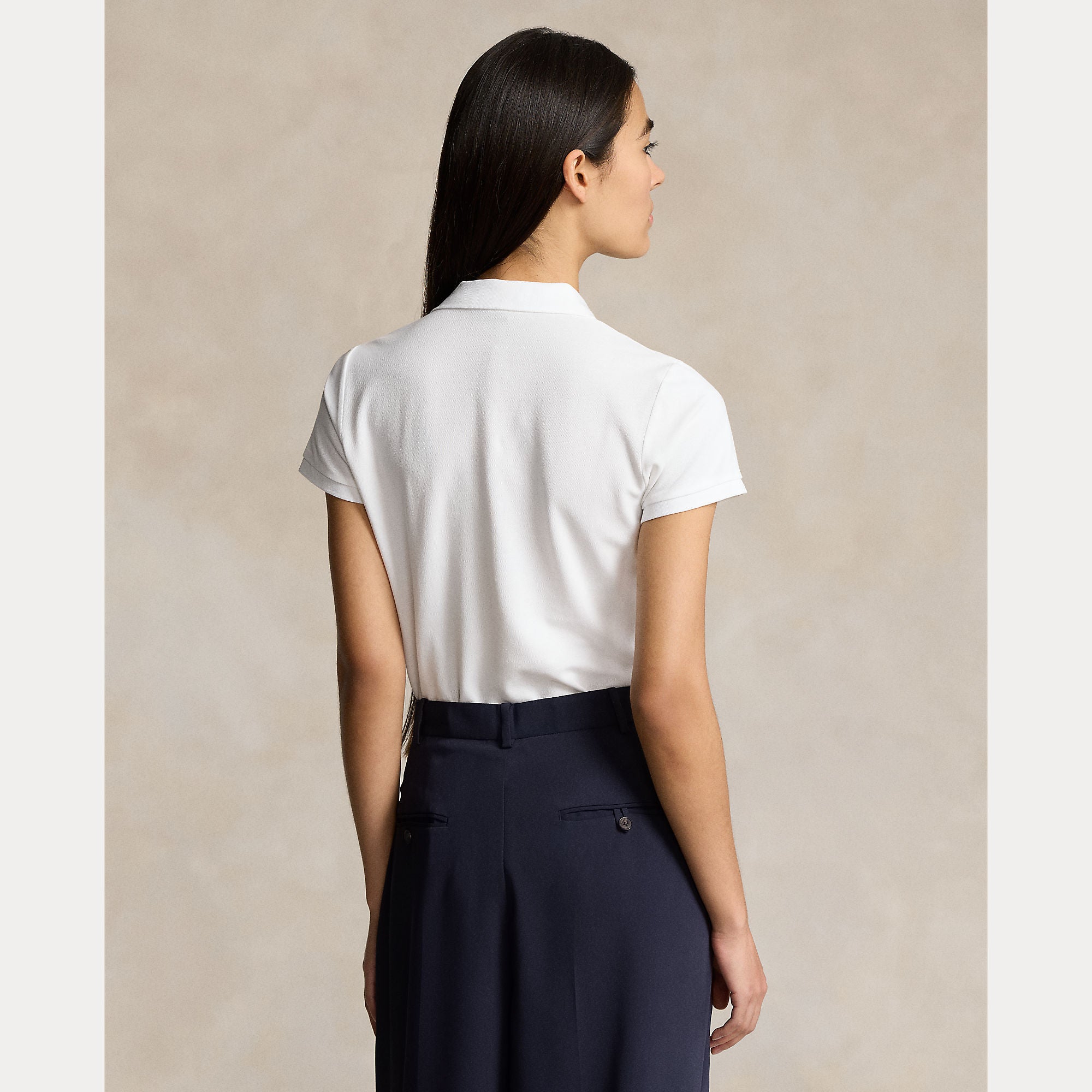 Slim Fit Stretch Polo Shirt - BoUvy