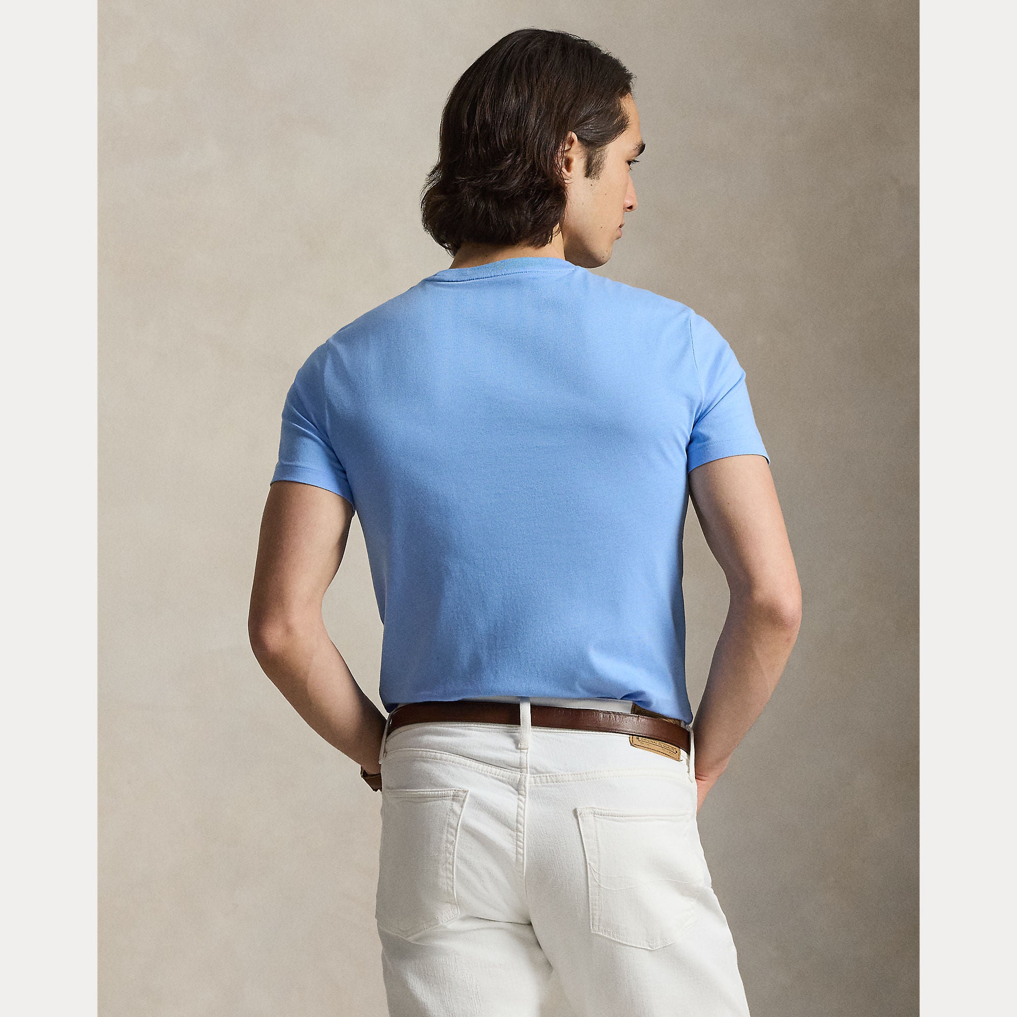 Custom Slim Fit Jersey Crewneck T-Shirt - BoUvy