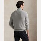 Mesh-Knit Cotton Quarter-Zip Sweater - BoUvy