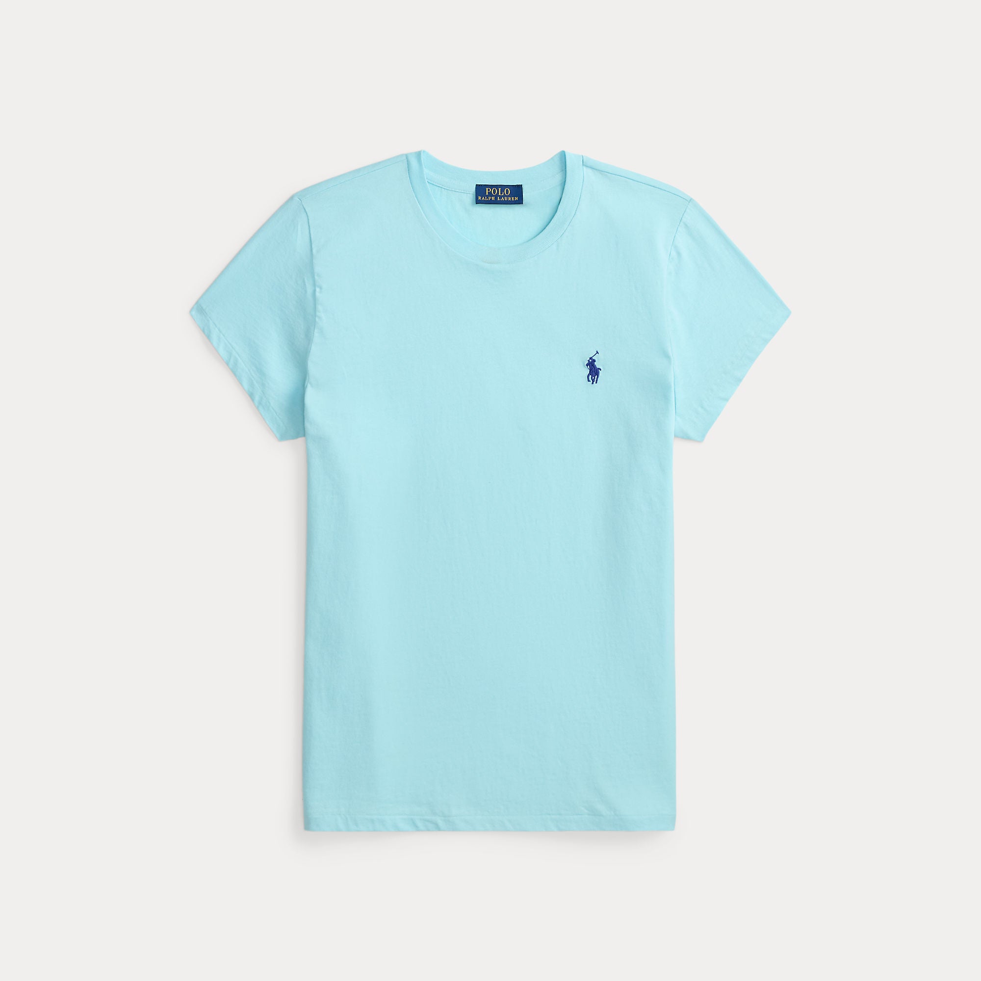 Cotton Jersey Crewneck Tee - BoUvy
