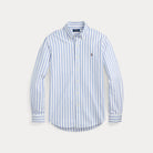 Custom Fit Striped Oxford Shirt - BoUvy