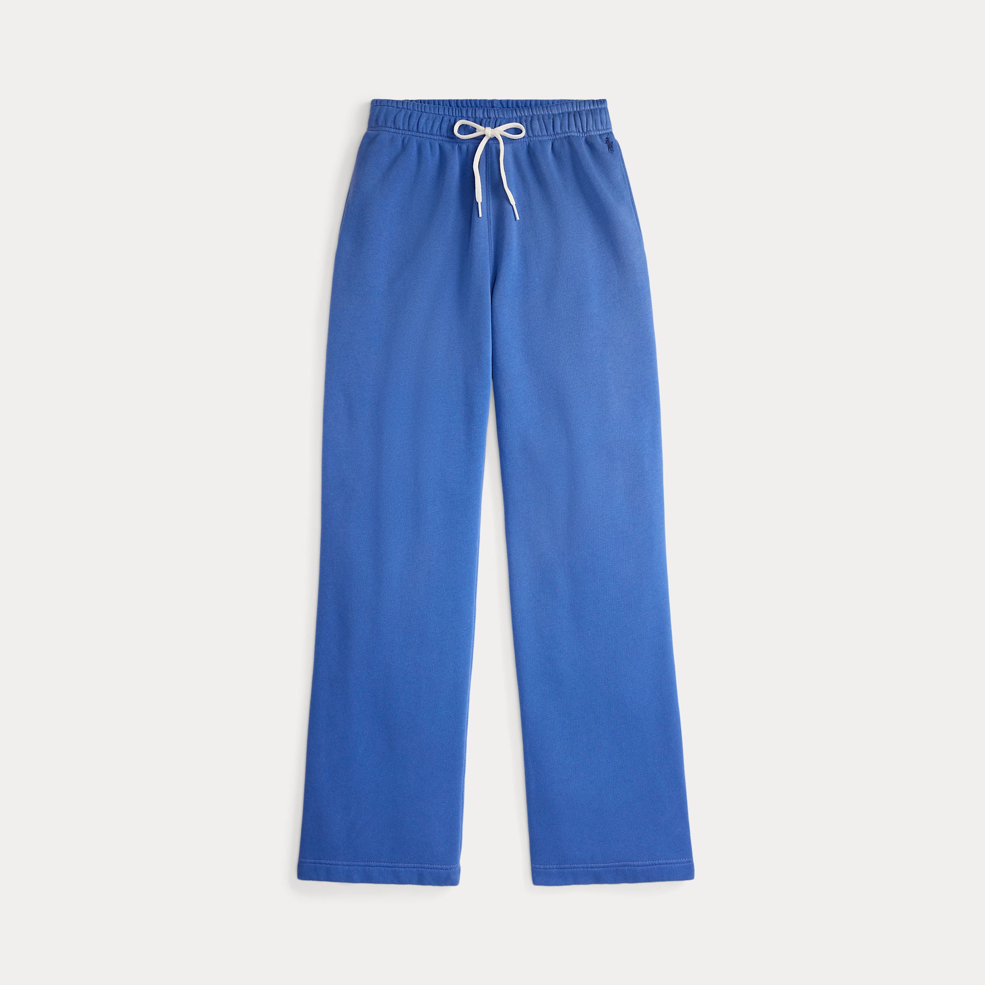 Drawstring Fleece Wide-Leg Sweatpant - BoUvy