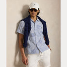 Classic Fit Patchwork Seersucker Shirt - BoUvy