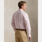 CUSTOM FIT STRIPED STRETCH POPLIN SHIRT - BoUvy