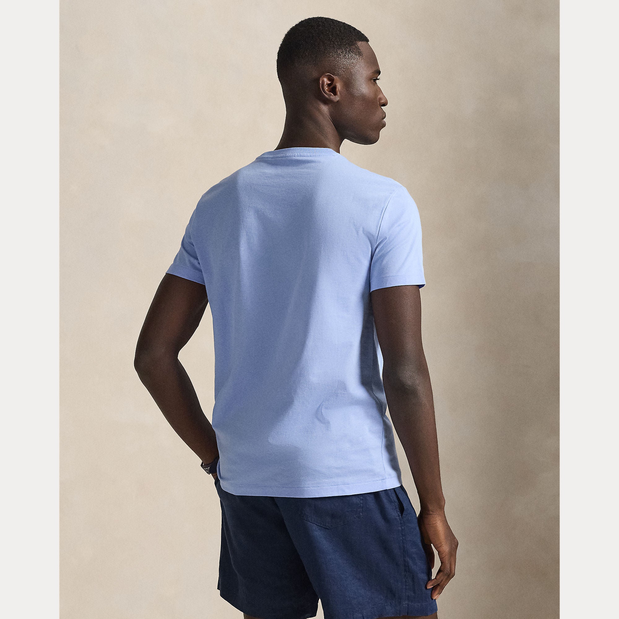 Custom Slim Fit Jersey Crewneck T-Shirt - BoUvy