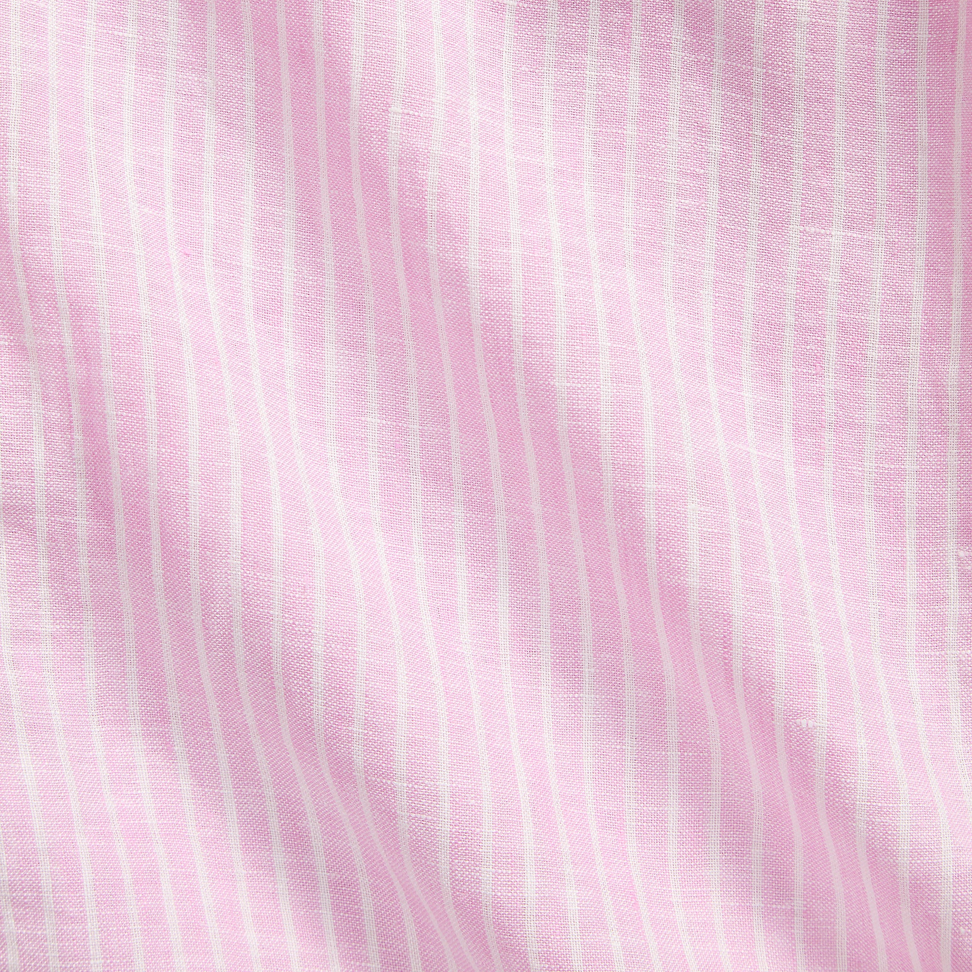 Custom Fit Striped Linen Shirt - BoUvy