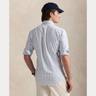 Custom Fit Striped Oxford Shirt - BoUvy