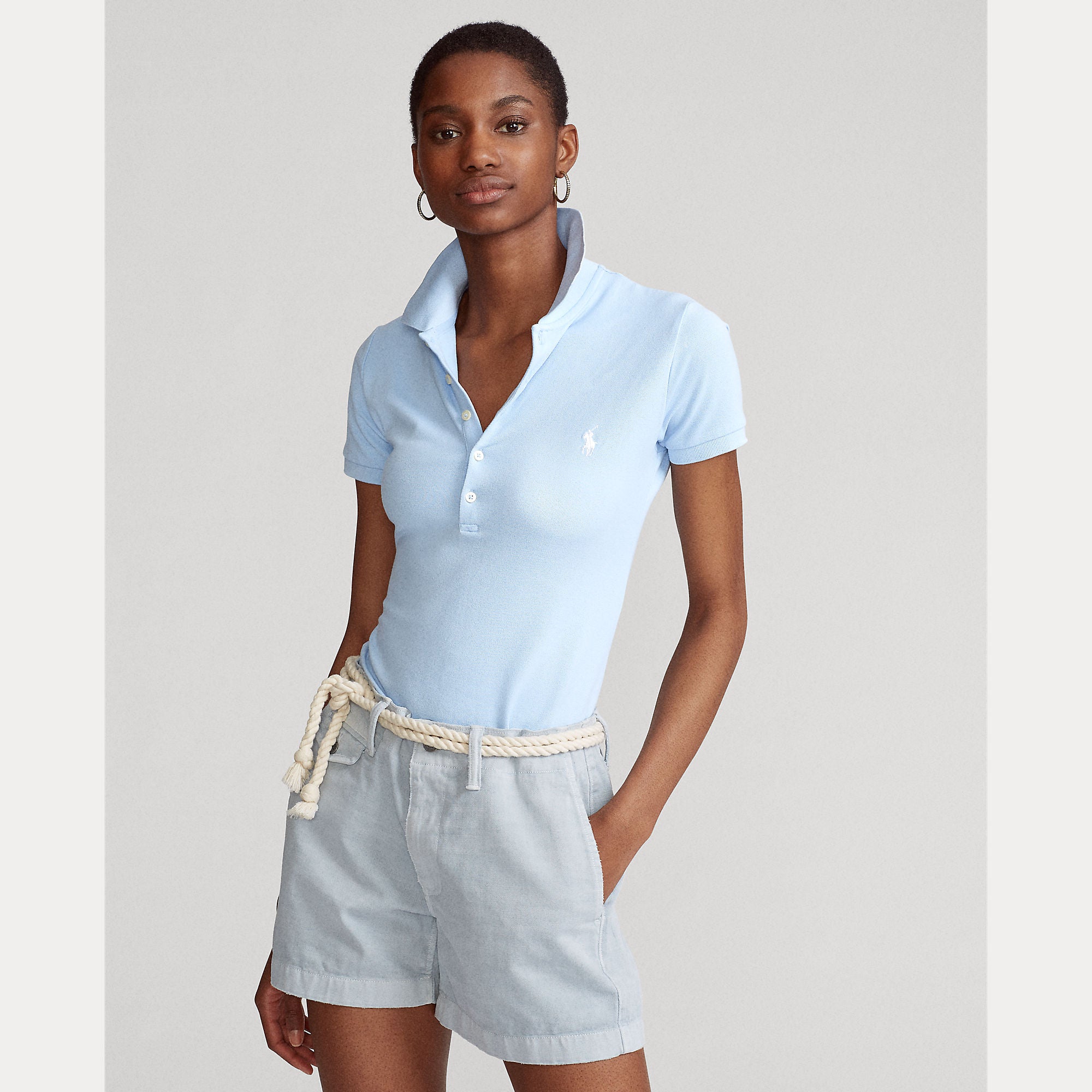 Slim Fit Stretch Polo Shirt - BoUvy