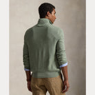 Mesh-Knit Cotton Quarter-Zip Sweater - BoUvy