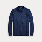 Mesh Long-Sleeve Polo Shirt - BoUvy