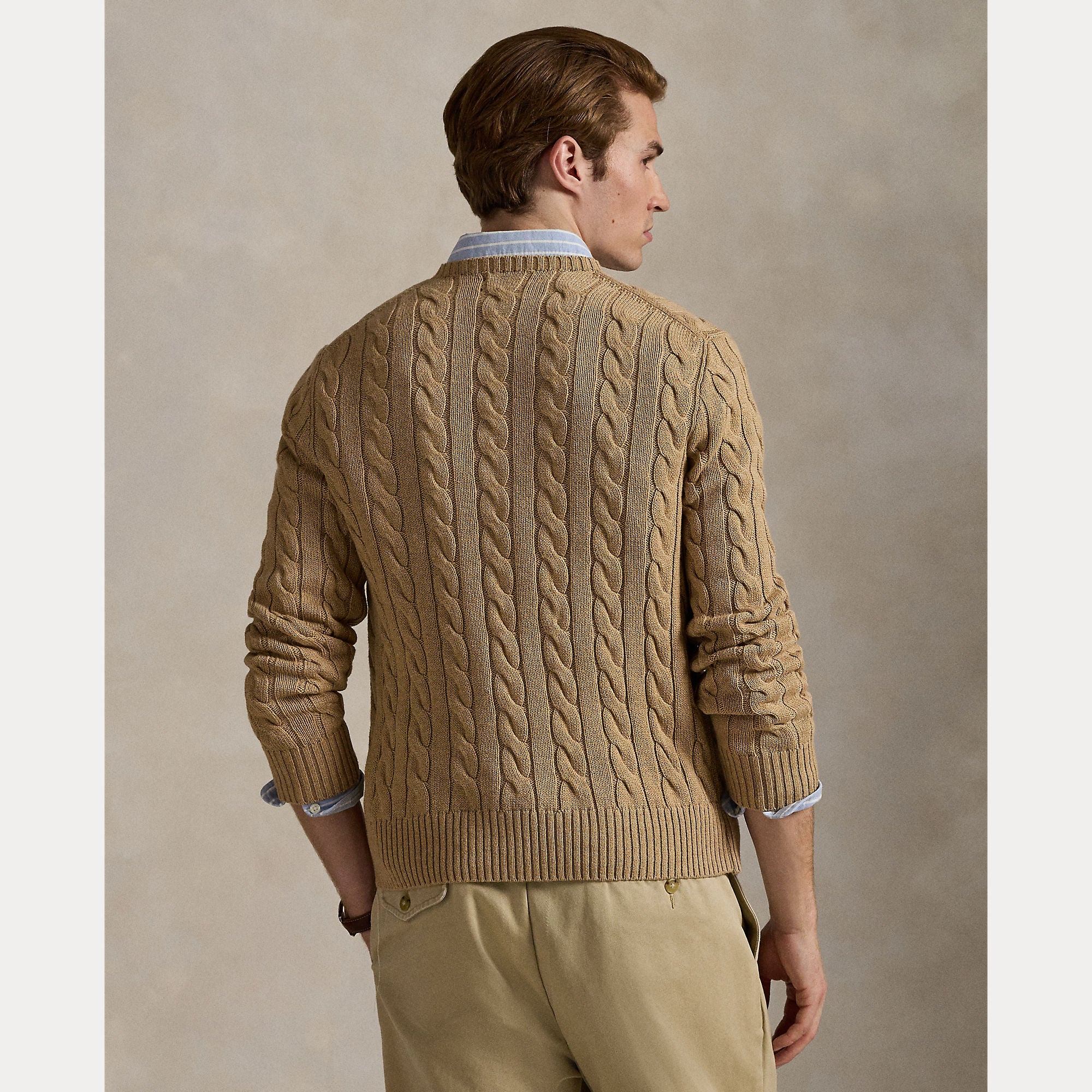 Cable-Knit Cotton Sweater - BoUvy
