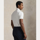 Custom Slim Fit Stretch Mesh Polo Shirt - BoUvy