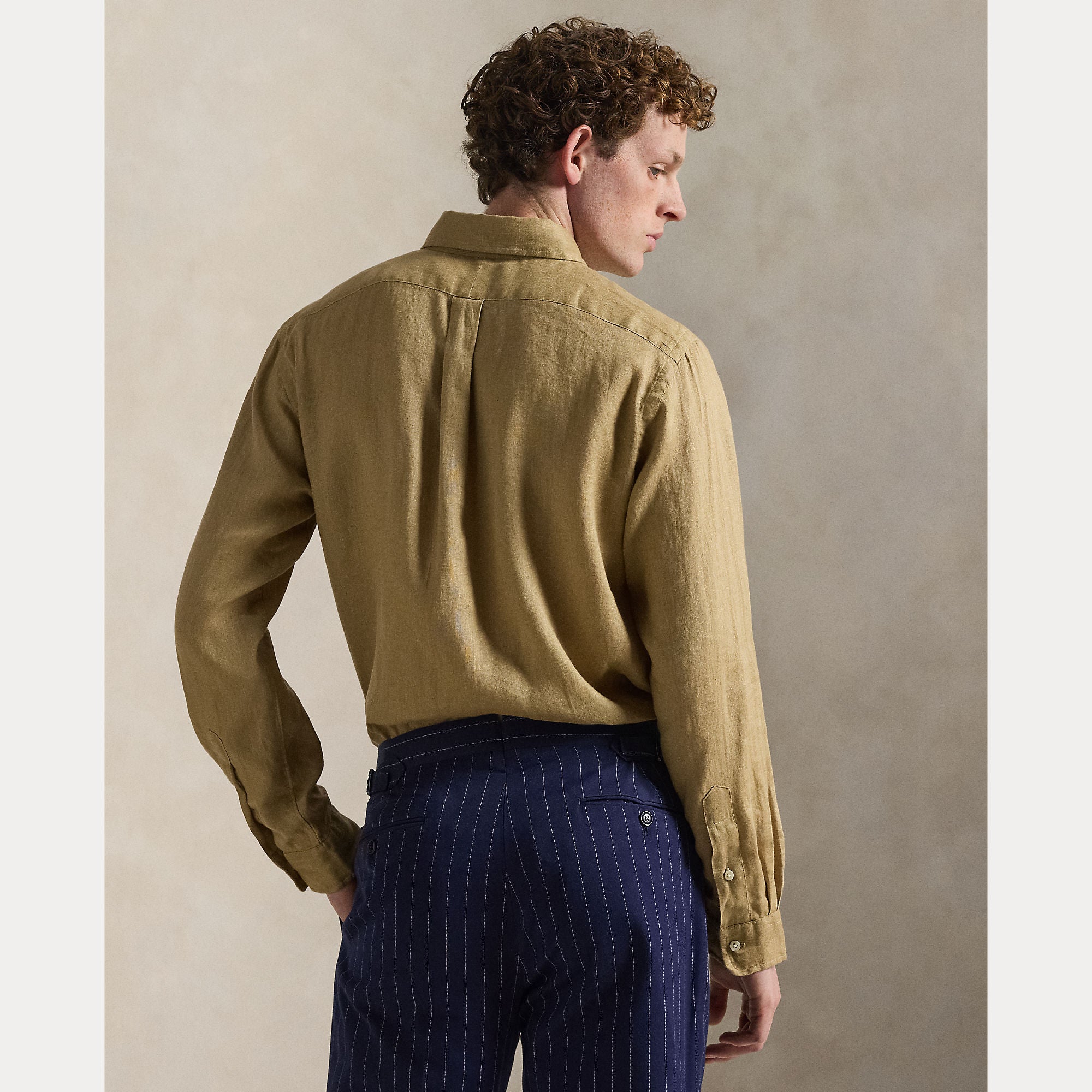 Slim Fit Linen Shirt - BoUvy