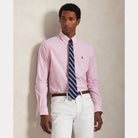 Custom Fit Plain Stretch Poplin Shirt - BoUvy