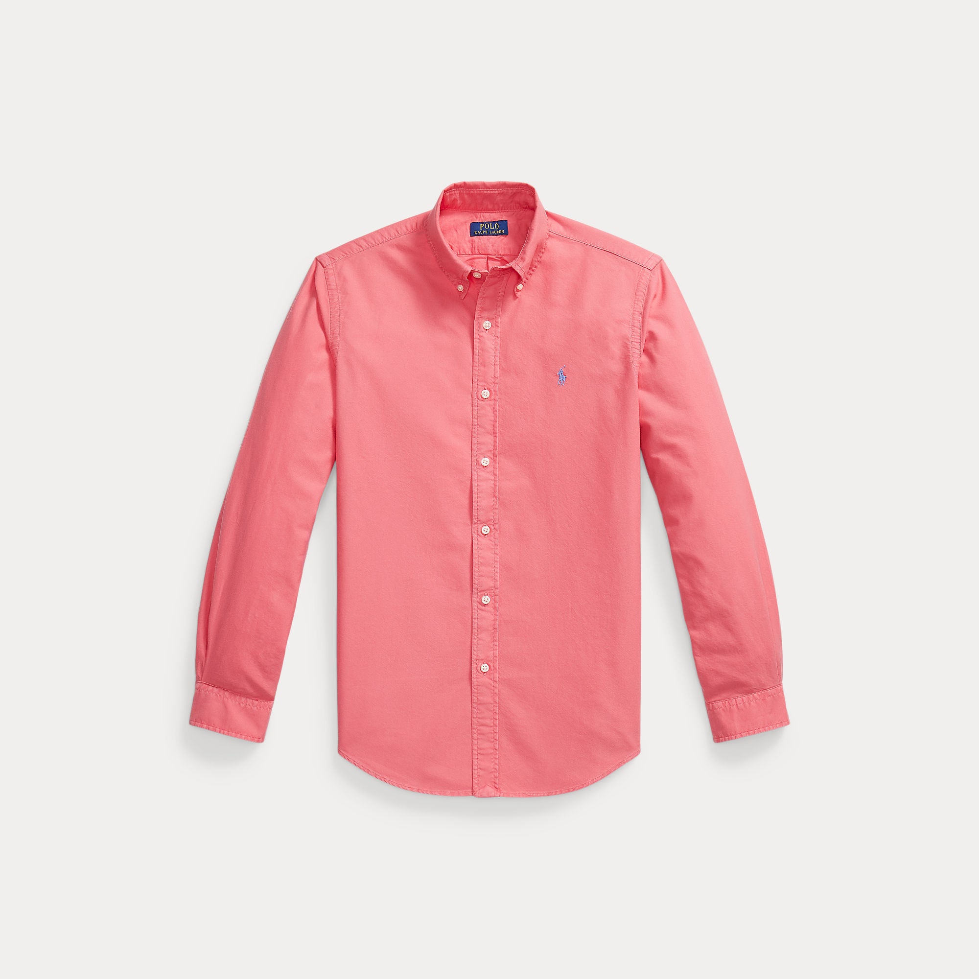 Custom Fit Garment-Dyed Oxford Shirt - BoUvy