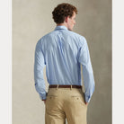 Custom Fit Plain Stretch Poplin Shirt - BoUvy