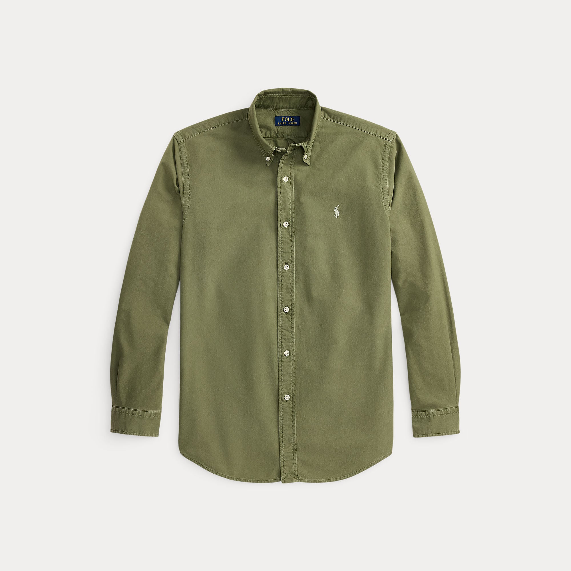 Custom Fit Garment-Dyed Oxford Shirt - BoUvy