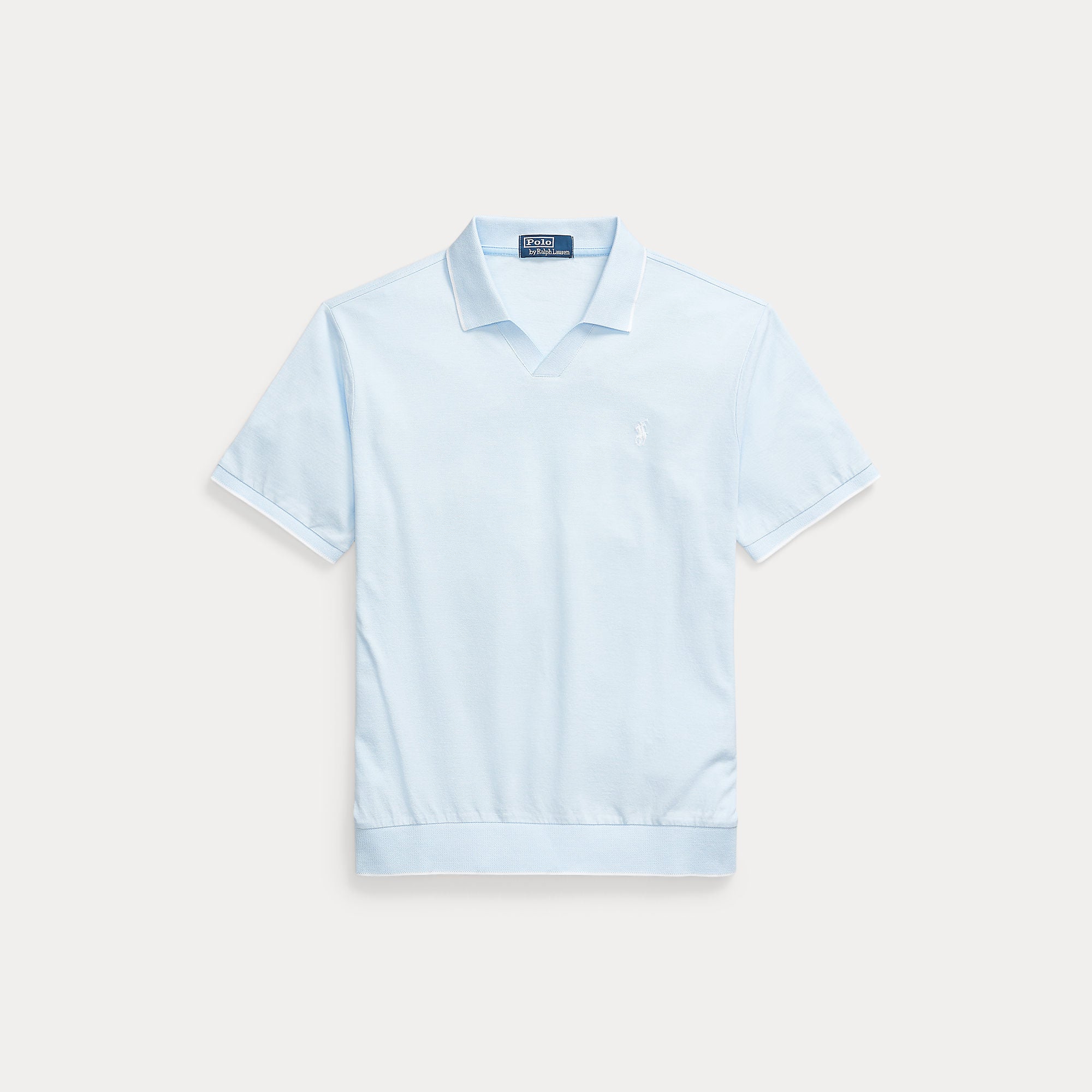 Jacquard Mesh Polo Shirt - BoUvy