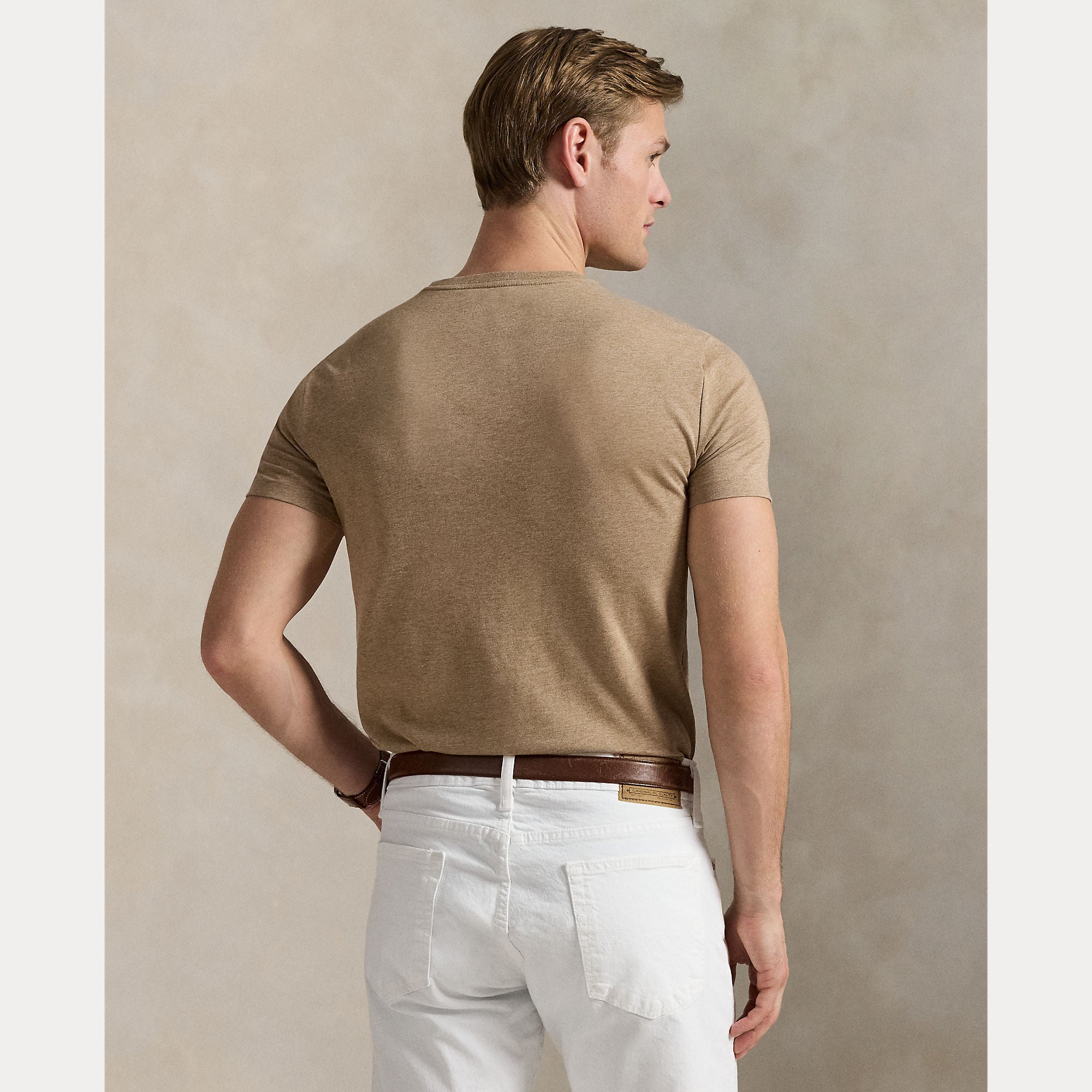 Custom Slim Fit Jersey Crewneck T-Shirt - BoUvy