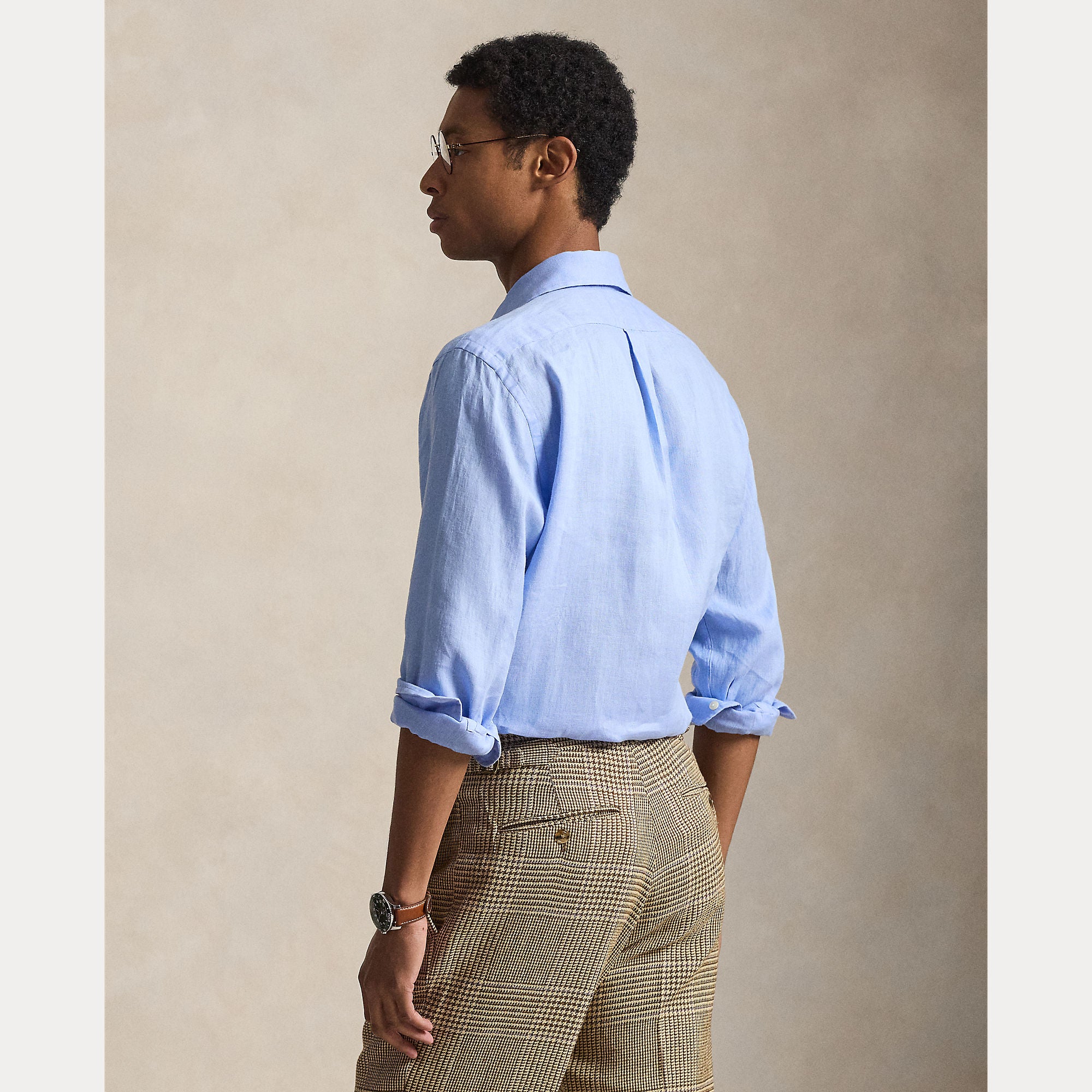 Custom Fit Linen Shirt - BoUvy