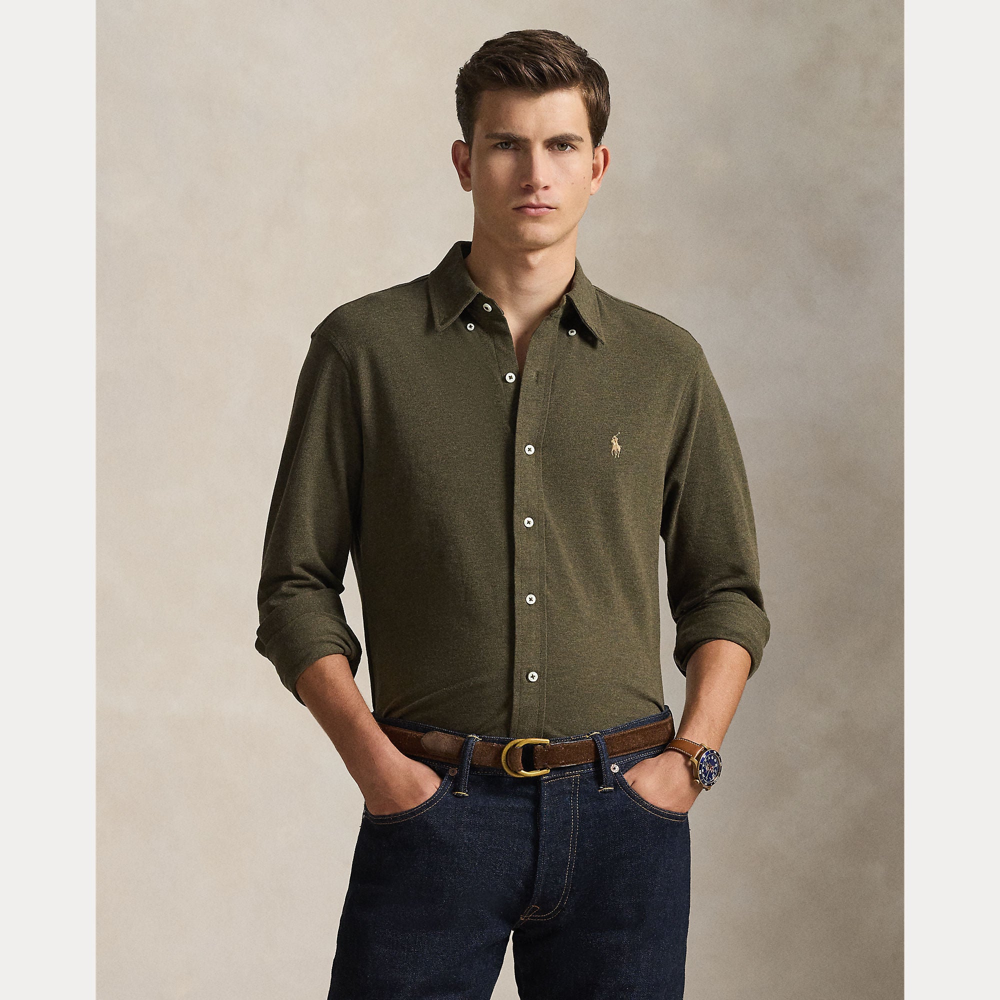 Featherweight Mesh Shirt Button-Down - BoUvy