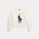 Big Pony Cotton Crewneck Sweater - BoUvy