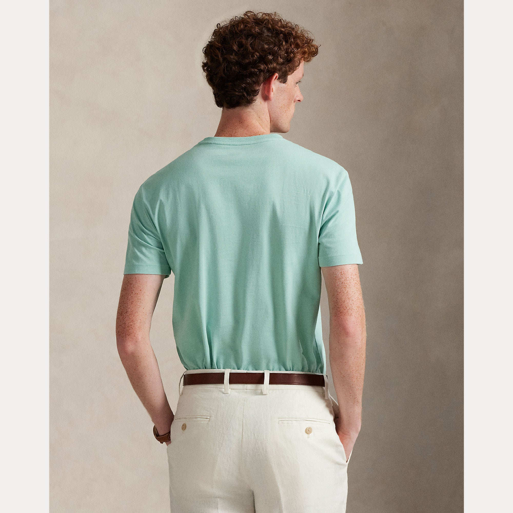 Custom Slim Fit Jersey Crewneck T-Shirt - BoUvy