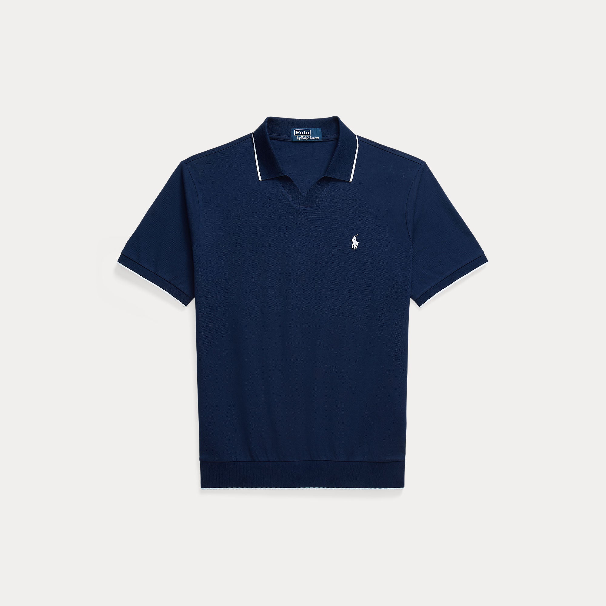 Jacquard Mesh Polo Shirt - BoUvy