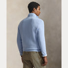 Mesh-Knit Cotton Quarter-Zip Sweater - BoUvy