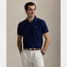 Jacquard Mesh Polo Shirt - BoUvy