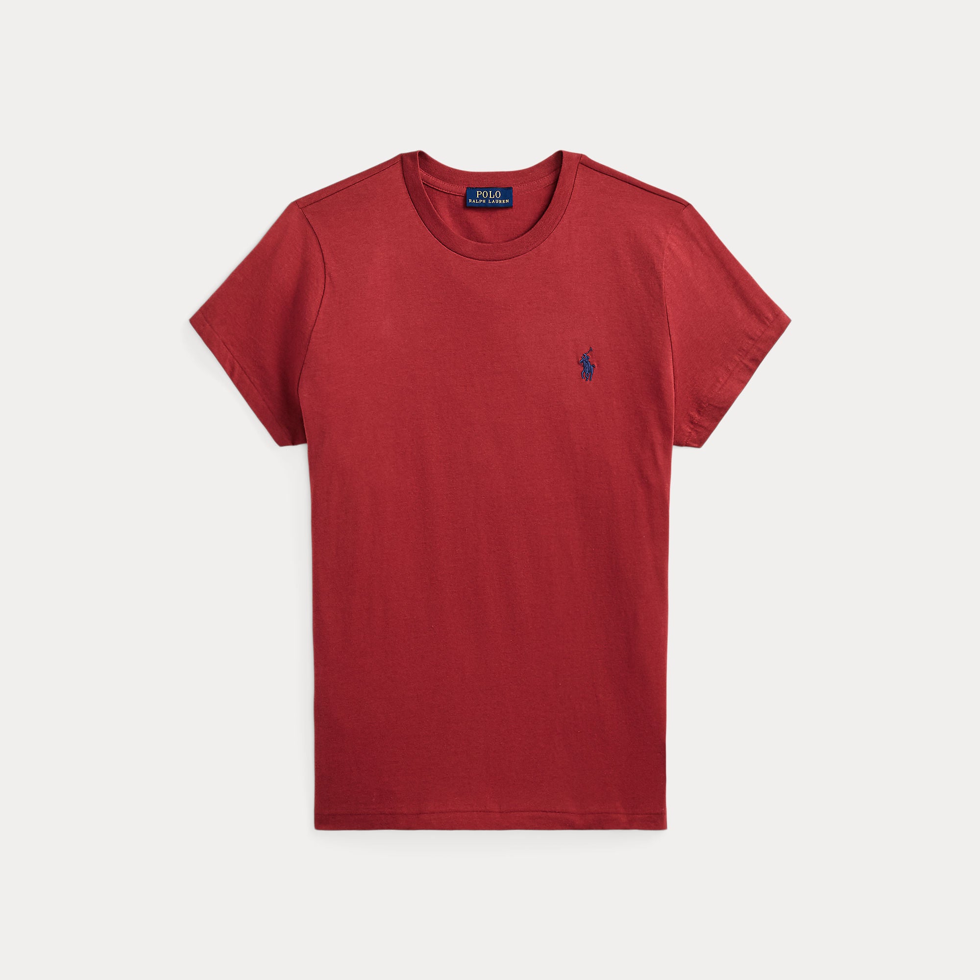 Cotton Jersey Crewneck Tee - BoUvy