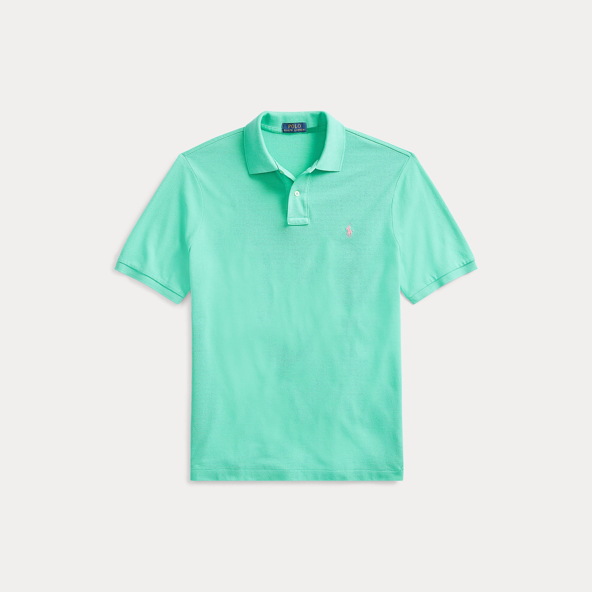 Slim Fit Mesh Polo Shirt - BoUvy