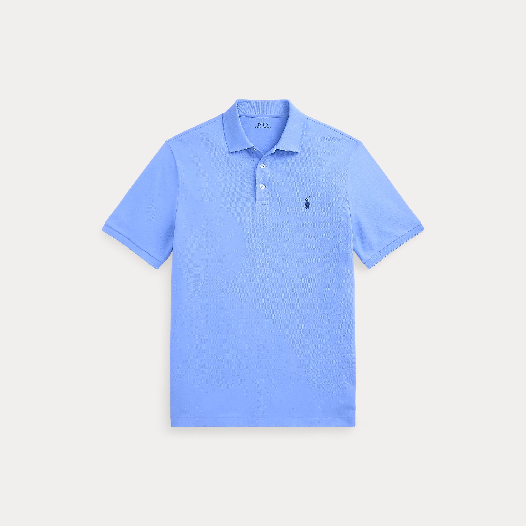 Custom Slim Fit Stretch Mesh Polo Shirt - BoUvy