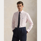 CUSTOM FIT PLAID STRETCH POPLIN SHIRT - BoUvy