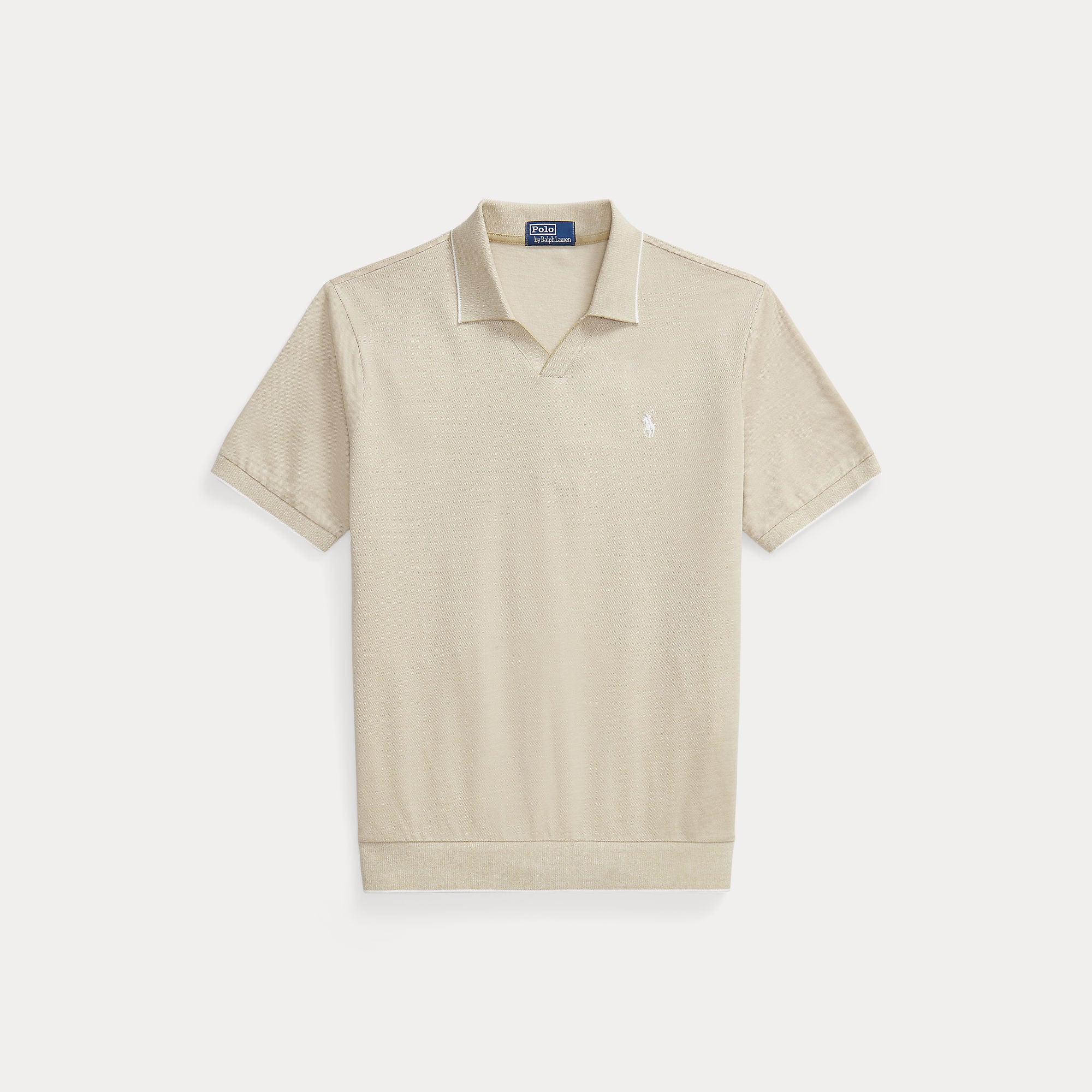Jacquard Mesh Polo Shirt - BoUvy