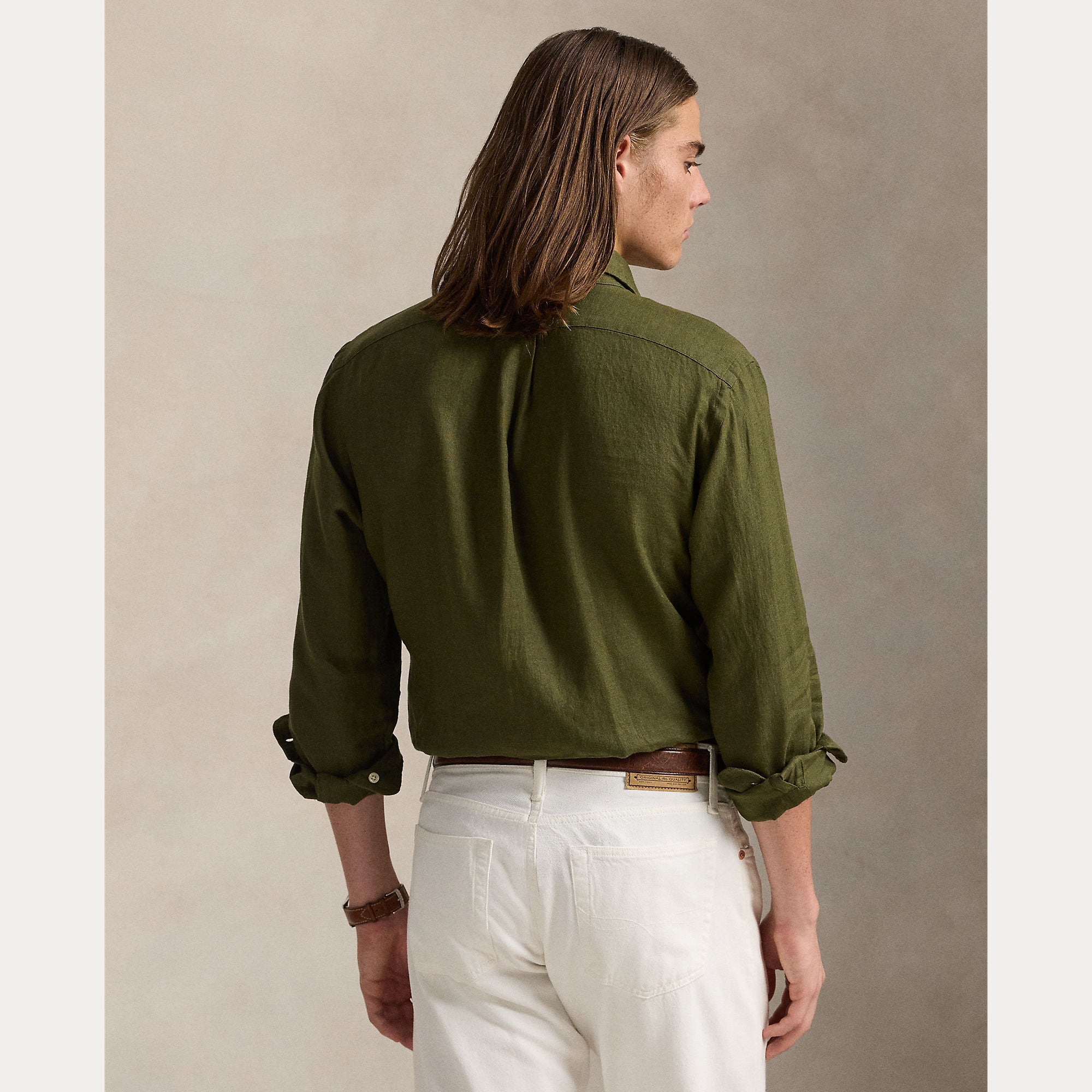 Custom Fit Linen Shirt - BoUvy