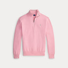 Mesh-Knit Cotton Quarter-Zip Sweater - BoUvy