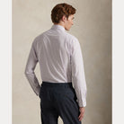 CUSTOM FIT PLAID STRETCH POPLIN SHIRT - BoUvy