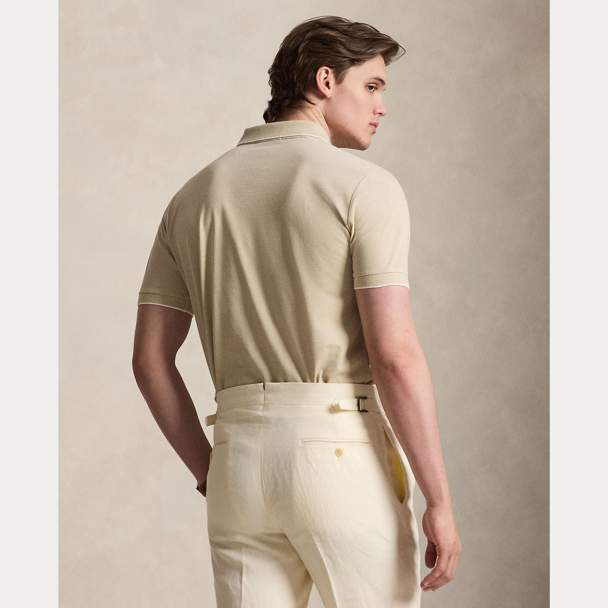 Jacquard Mesh Polo Shirt - BoUvy