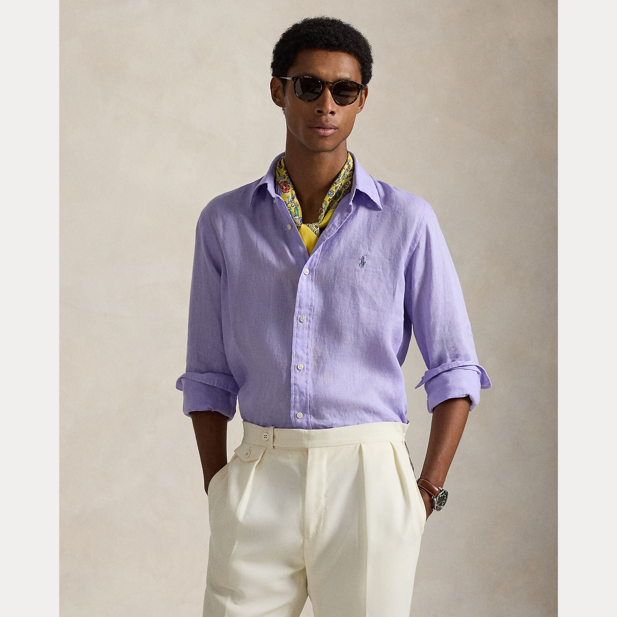 Custom Fit Linen Shirt - BoUvy