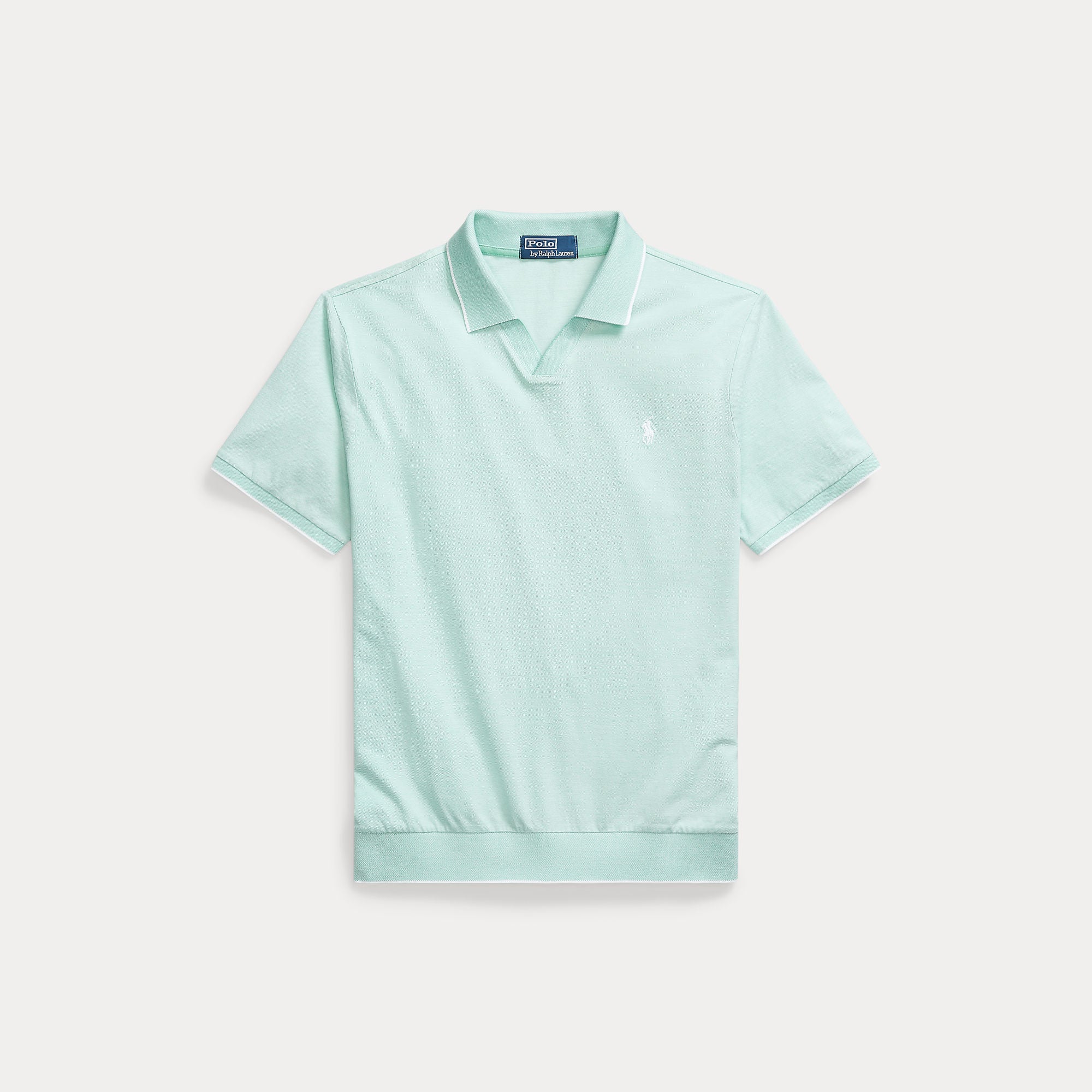 Jacquard Mesh Polo Shirt - BoUvy