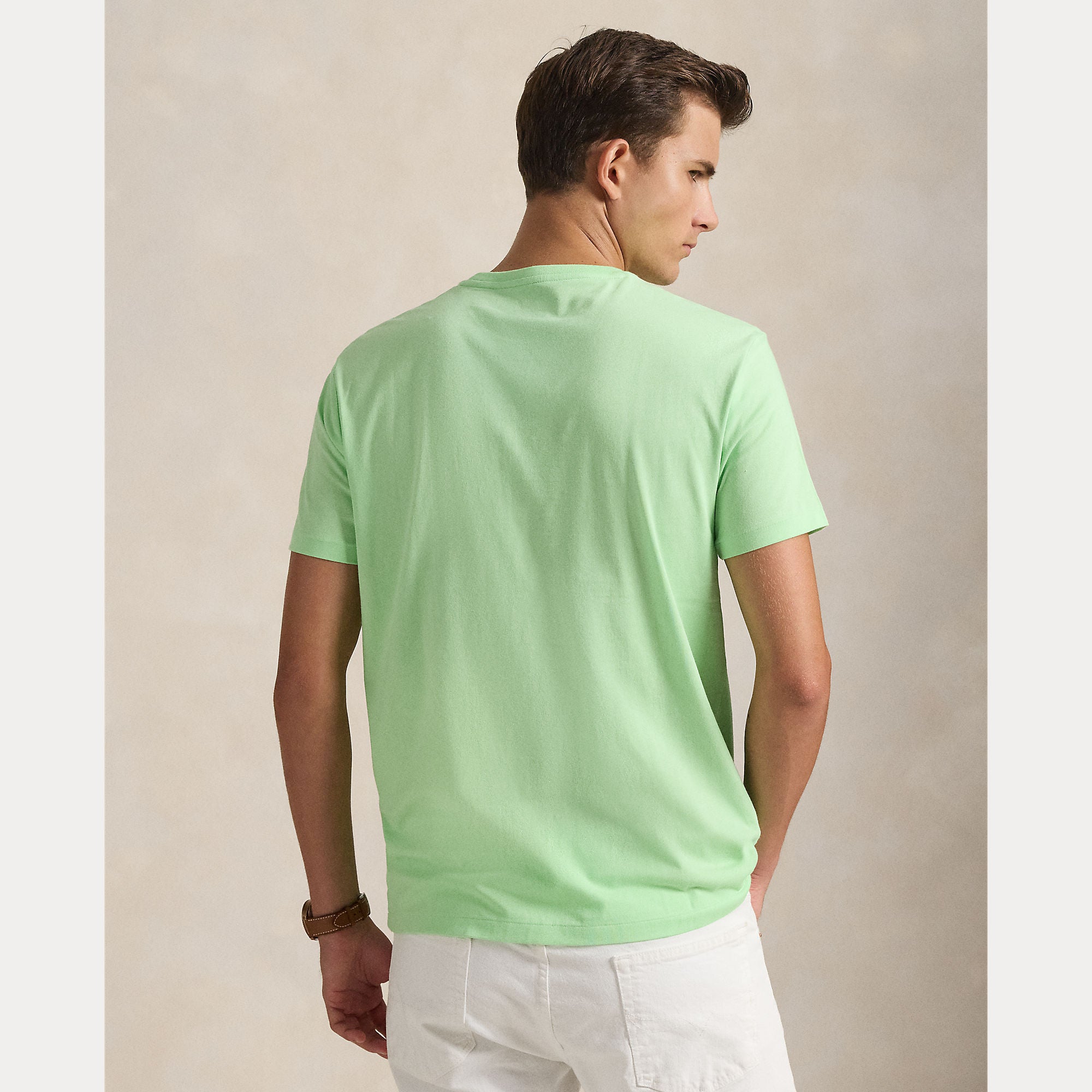 Custom Slim Fit Jersey Crewneck T-Shirt - BoUvy