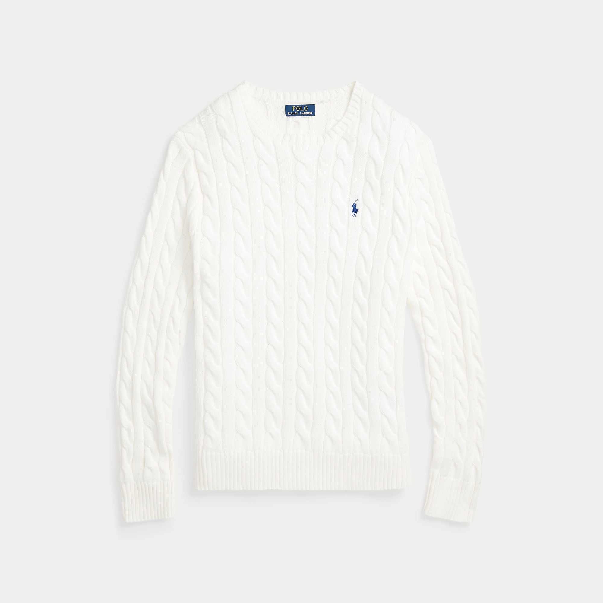 Cable-Knit Cotton Sweater - BoUvy