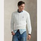 Cable-Knit Cotton Sweater - BoUvy